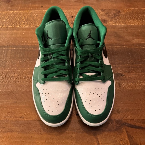 Air Jordan 1 Low Pine Green SZ15 - Picture 6 of 7